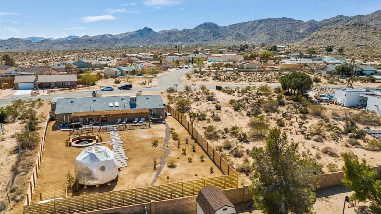 Dome On The Range- The Modern Home With A Dome Joshua Tree Exterior photo